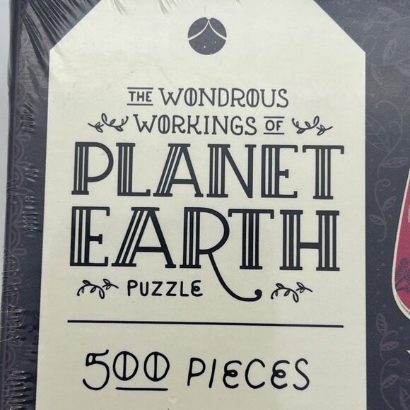 The Wondrous Workings Of Planet Earth 500-Piece Jigsaw Puzzle & Poster Ecosystem - Picture 4 of 12
